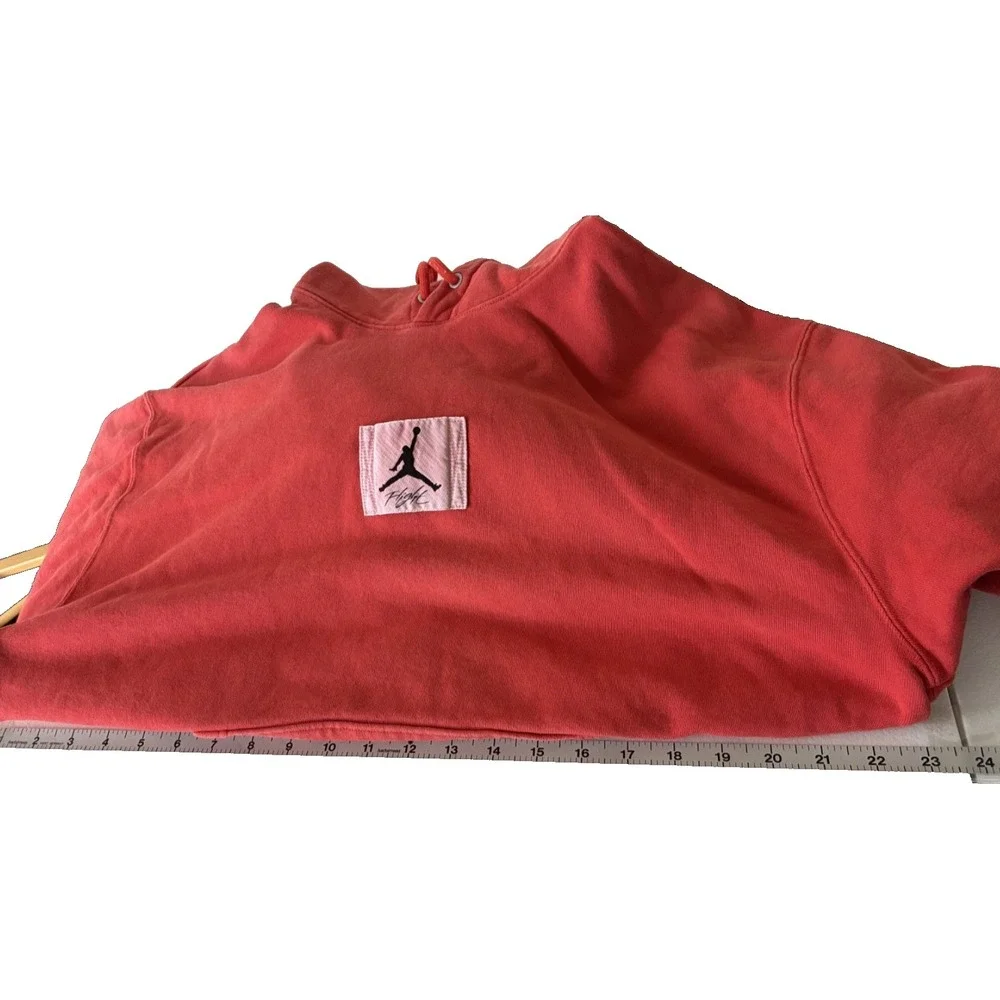 Nike Air Jordan Flight Hoodie Red Super Clean Classic Style Soft Street Core M